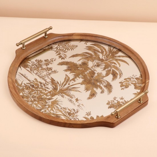 Royal Serving Tray - 5*46.5*45cm - 2M1C300268