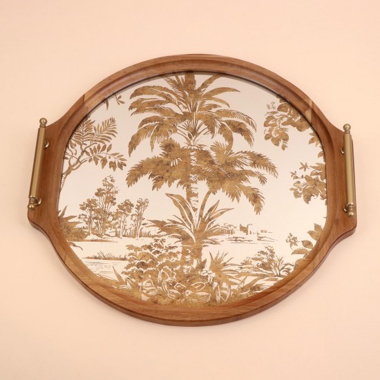 Royal Serving Tray - 5*46.5*45cm - 2M1C300268