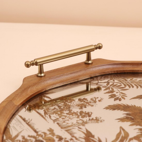 Royal Serving Tray - 5*46.5*45cm - 2M1C300268