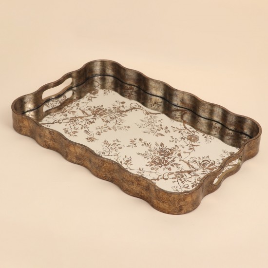 Royal Serving Tray - 4*45*30 cm - 2M1C500274 Royal Serving Tray - 4*45*30 cm - 2M1C500274