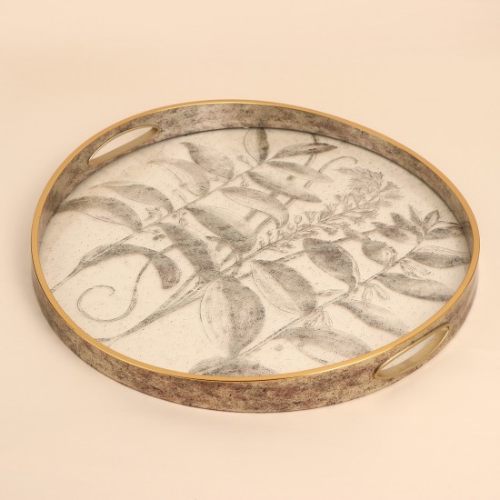 Royal Serving Tray - 4*45*45 cm - 2M1C500276 Royal Serving Tray - 4*45*45 cm - 2M1C500276