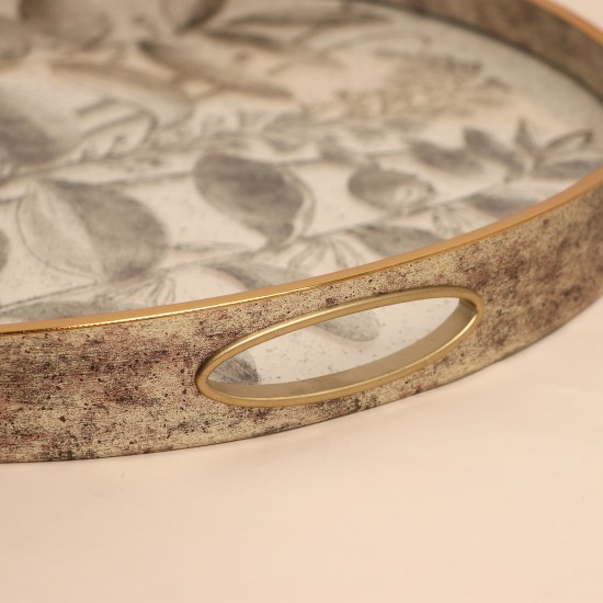 Royal Serving Tray - 4*45*45 cm - 2M1C500276 Royal Serving Tray - 4*45*45 cm - 2M1C500276