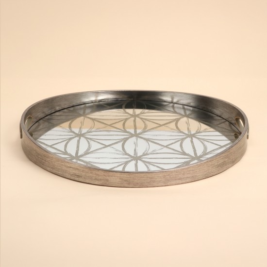Luxury serving tray - 40*45*4cm - 2M1C500280