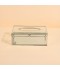Elegant glass tissue box - Silver - 21 x 13 x 5 cm - 2M3D2400373 Elegant glass tissue box - Silver - 21 x 13 x 5 cm - 2M3D2400373