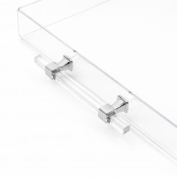 Clear rectangular acrylic serving tray - 2S1C300328