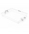 Clear rectangular acrylic serving tray - 2S1C300328