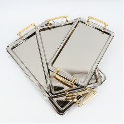 Luxury Serving Tray Set - 3 Pieces - 2S1CC100023 Luxury Serving Tray Set - 3 Pieces - 2S1CC100023