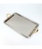 Modern design stainless steel tray - 49 x 31 - 2S1CC100318
