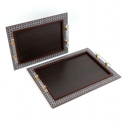 طقم تباسي بتصميم انيق - 2 قطع - 2S1CC300229
