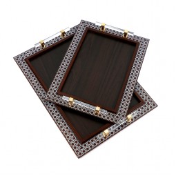طقم تباسي بتصميم انيق - 2 قطع - 2S1CC300229