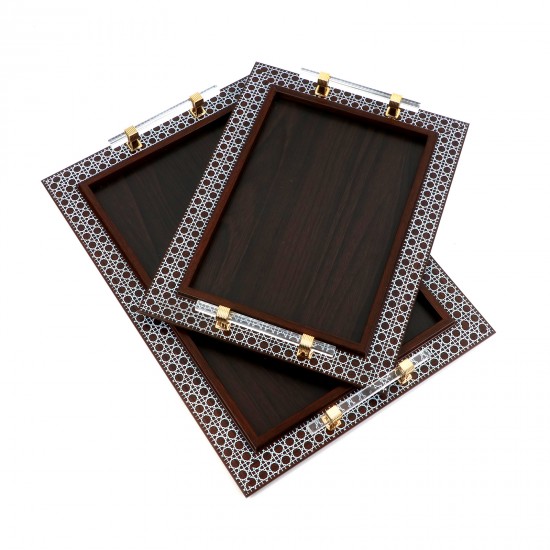 طقم تباسي بتصميم انيق - 2 قطع - 2S1CC300229 طقم تباسي بتصميم انيق - 2 قطع - 2S1CC300229