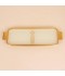 Beige luxury serving tray - 42×13×3.8cm - 2S1M100415