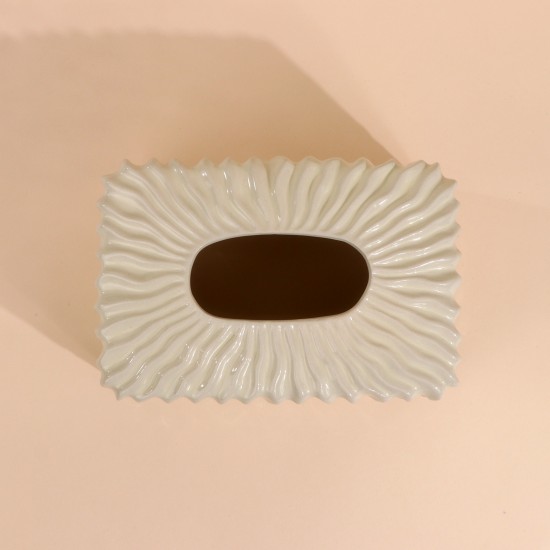 Ceramic tissue box, luxury design, 20 x 13.5 x 10.5 cm Ceramic tissue box, luxury design, 20 x 13.5 x 10.5 cm