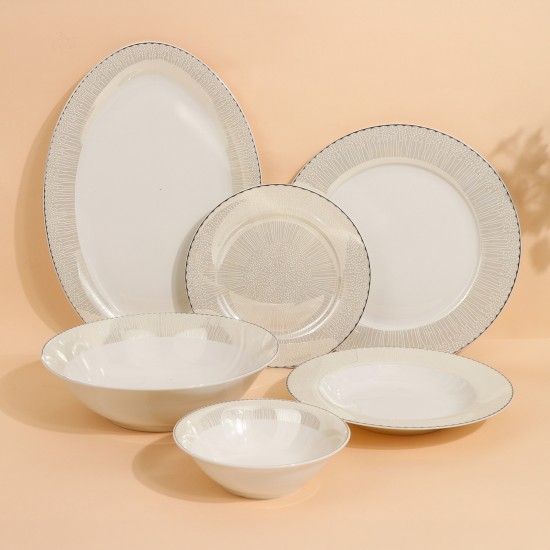 طقم سفرة انيق 26 قطعة -2M1MM100663 طقم سفرة انيق 26 قطعة -2M1MM100663