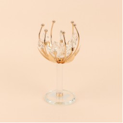 Candle holder with glass base - 7 x 20 cm - 2M3C100040 Candle holder with glass base - 7 x 20 cm - 2M3C100040