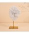 Resin art masterpiece with a gold metal base - 26cm