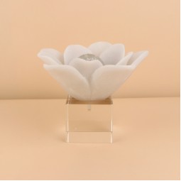 A modern rose-shaped art piece with a contemporary design – 20×20×15 cm - 2M3D1900293