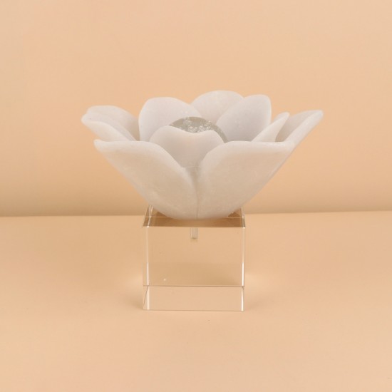 A modern rose-shaped art piece with a contemporary design – 20×20×15 cm - 2M3D1900293 A modern rose-shaped art piece with a contemporary design – 20×20×15 cm - 2M3D1900293