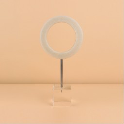 تحفة فنية مودرن رينج  بتصميم فاخر -8 ×8 × 33 سم  - 2M3D1900454