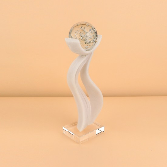 تحفه فنيه موردن رتنج  تصميم فاخر 31× 9 ×17سم -2M3D1900574