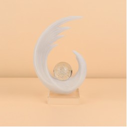 تحفة فنية مودرن رينج بتصميم عصري –29×8×17 سم - 2M3D1900583