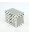 Luxury jewelry box with an elegant design, 23.5 x 15.5 x 18 cm