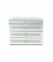 Luxury jewelry box with an elegant design, 23.5 x 15.5 x 18 cm