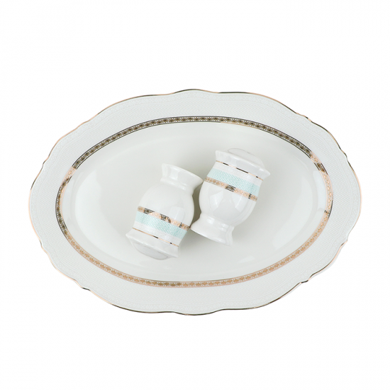 Elegant Tiffany Dinner Set - 28 Pieces