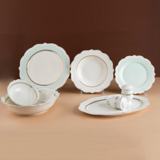 Elegant Tiffany Dinner Set - 28 Pieces