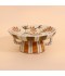 Uniquely designed ceramic serving dish - 25 x 11 cm - 2M1M200481