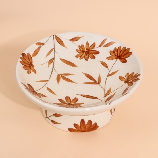 Uniquely designed ceramic serving dish - 25 x 11 cm - 2M1M200488