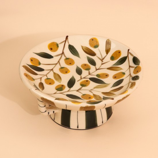 Uniquely designed ceramic serving dish - 26×26×12 cm - 2M1M200536