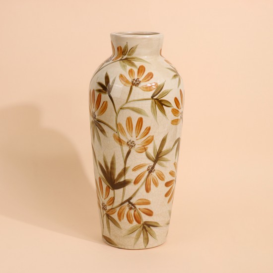 فازة سراميك بتصميم مميز - 16×35 سم - 2M3A100031 فازة سراميك بتصميم مميز - 16×35 سم - 2M3A100031
