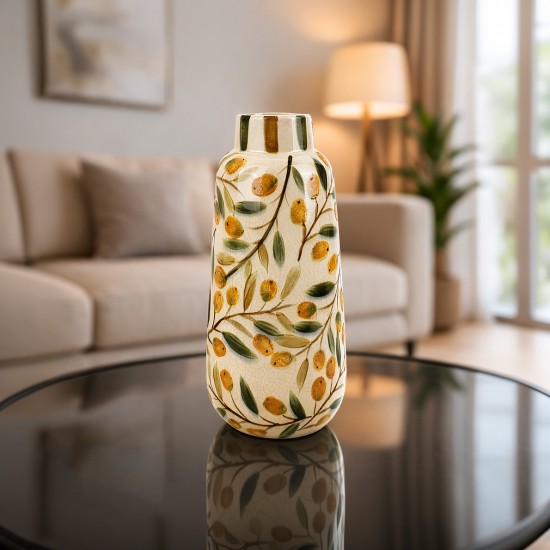 Uniquely designed ceramic vase - 30 x 14 cm - 2M3A100244