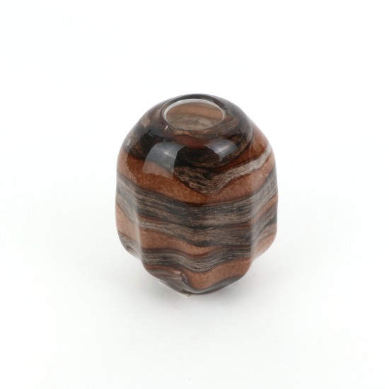 Uniquely designed glass vase - 17 x 22 cm - 2M3A200190