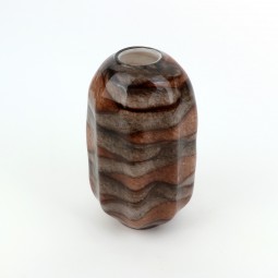 فازة زجاج بتصميم مميز - 18 × 29 سم - 2M3A200191