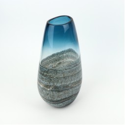 Uniquely designed glass vase - 39 x 20 cm - 2M3A200338 Uniquely designed glass vase - 39 x 20 cm - 2M3A200338