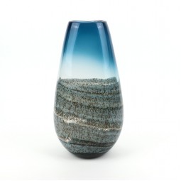 Uniquely designed glass vase - 39 x 20 cm - 2M3A200338