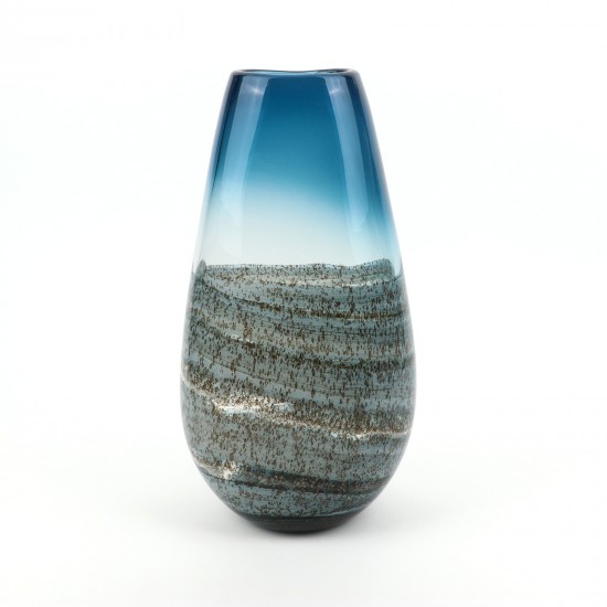 Uniquely designed glass vase - 39 x 20 cm - 2M3A200338 Uniquely designed glass vase - 39 x 20 cm - 2M3A200338