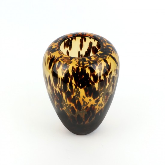 Uniquely designed glass vase - 28 x 20 cm - 2M3A200415