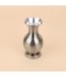 فازة استيل انيقة - فضي -26×12×12 سم - 2M3A400370