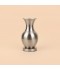 فازة استيل انيقة - فضي -26×12×12 سم - 2M3A400370