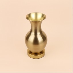 فازة استيل انيقة - ذهبي -26×12×12 سم - 2M3A400371 فازة استيل انيقة - ذهبي -26×12×12 سم - 2M3A400371