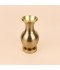 Elegant stainless steel vase - gold - 26×12×12 cm - 2M3A400371