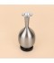 فازة استيل انيقة - فضي -33×10×10 سم - 2M3A400374