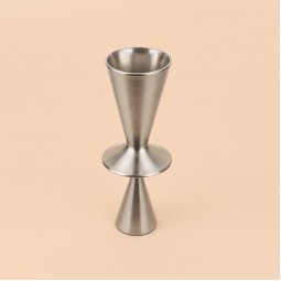 فازة استيل انيقة - فضي -37×15×15 سم - 2M3A400376
