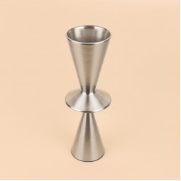 فازة استيل انيقة - فضي -40×15×15 سم - 2M3A400378