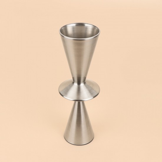 فازة استيل انيقة - فضي -40×15×15 سم - 2M3A400378