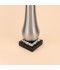 Elegant stainless steel vase - silver - 36×10×10 cm - 2M3A400382