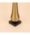 Elegant steel vase - gold - 36×10×10 cm - 2M3A400383